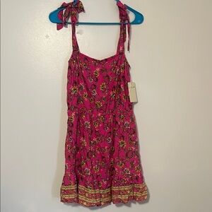 BeBop Pink Floral Dress